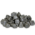 Chocolate Rock Candy Boulders in colorful silver candy shell